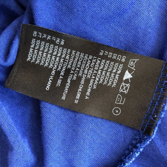 H&M Blue cowl neck tshirt - Picture 5 of 6